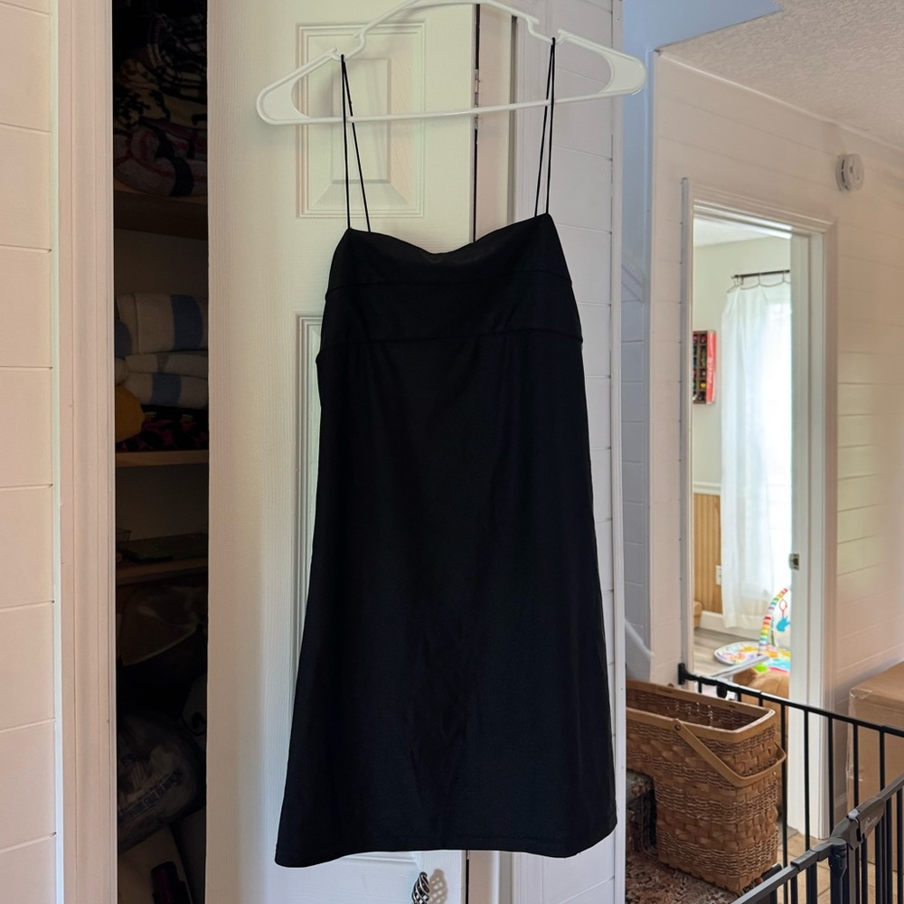 Satin mini dress